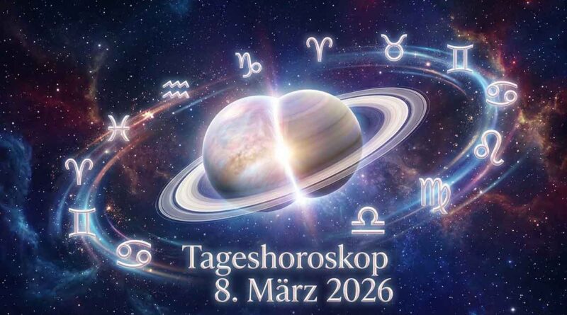 Großes Tageshoroskop für den 8. März 2026: Kosmische Wendepunkte und die Macht der Venus-Saturn-Konjunktion