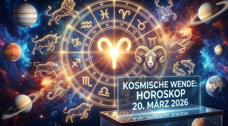 Tageshoroskop für den 20. März 2026: Die kosmische Zeitenwende zum Frühlingsäquinoktium