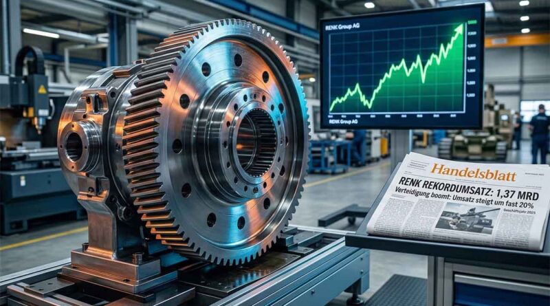 Im Maschinenraum der globalen Sicherheit: Wie die Rüstungsnachfrage dem Getriebehersteller RENK einen historischen Rekordumsatz beschert