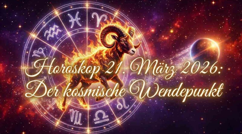 Das große Tageshoroskop für den 21. März 2026: Merkur wird direktläufig und bringt radikale Klarheit