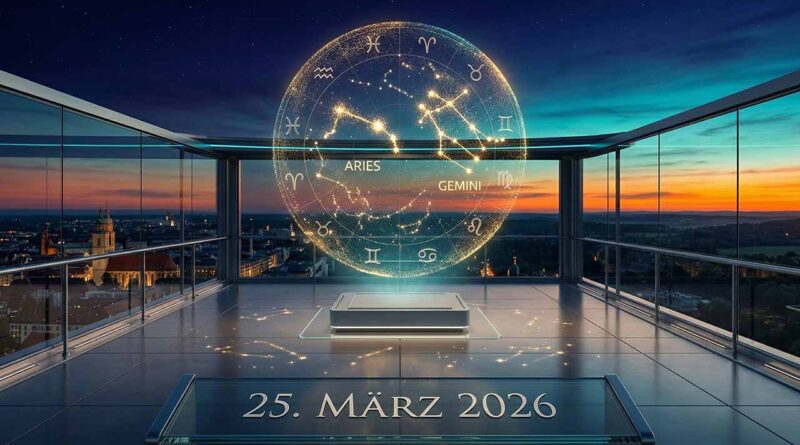 Die Sterne über Deutschland: Das umfassende Horoskop für den 25. März 2026