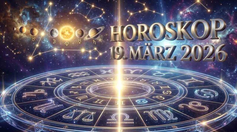 Umfassendes Tageshoroskop für den 19. März 2026: Die Schwelle zur Tagundnachtgleiche und ihre planetaren Auswirkungen