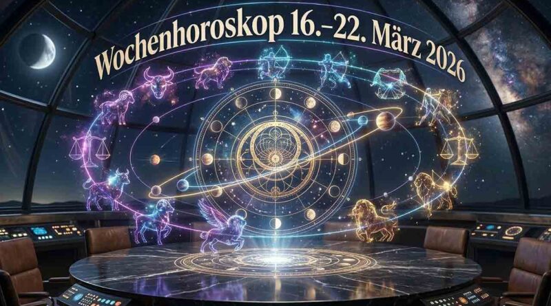 Wochenhoroskop vom 16. bis 22. März 2026: Kosmische Wendepunkte und astrologische Analysen für alle Sternzeichen
