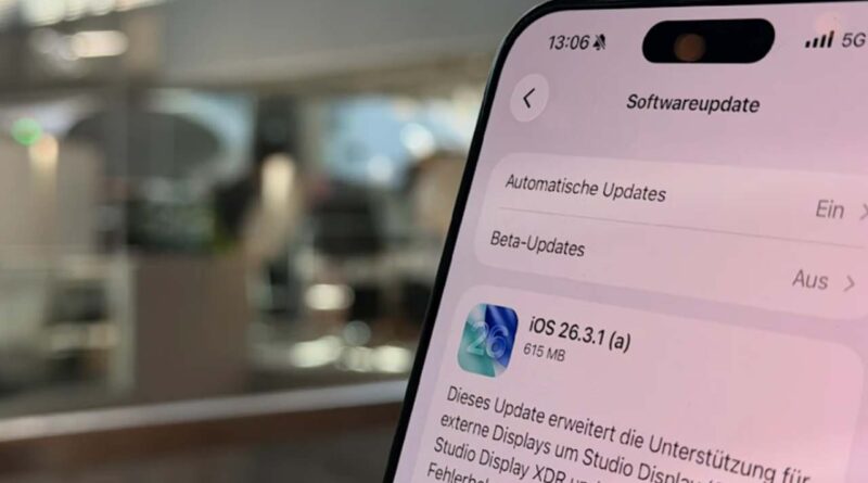Apple im Eiltempo: Was das neue Update iOS 26.3.1 (a) für die iPhone-Sicherheit bedeutet