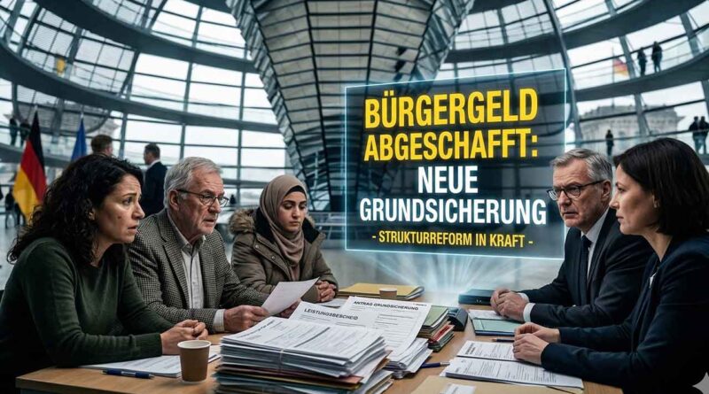 Das Ende einer sozialpolitischen Ära: Bundestag beschließt den Umbau des Bürgergelds zur neuen Grundsicherung