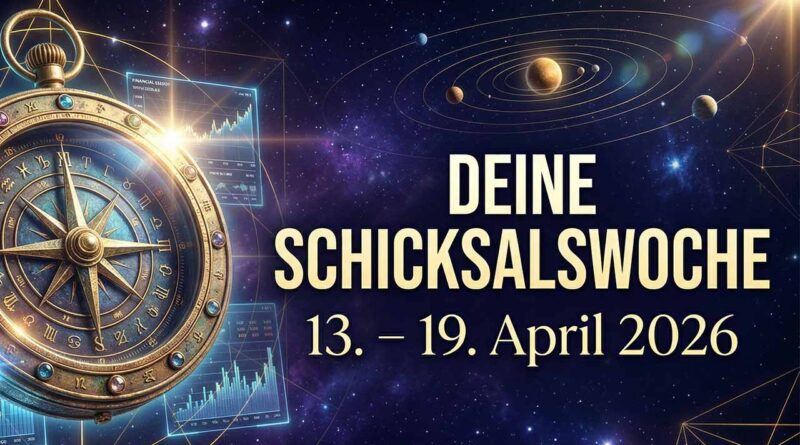 Umfassendes Wochenhoroskop vom 13. bis 19. April 2026: Strategische Weichenstellungen im kosmischen Zyklus